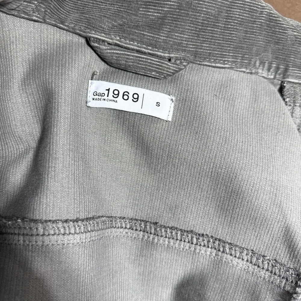 GAP Women's Olive Denim Jacket - Picture 4 of 5